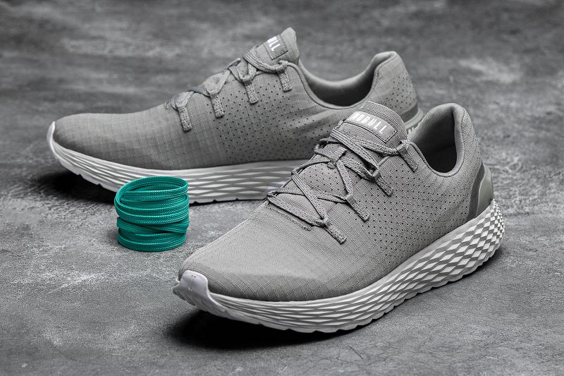 Men's Nobull Concrete Ripstop Running Shoes Grey | SG W1998N